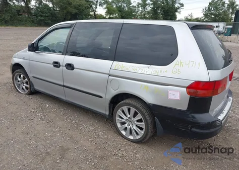 2001 Honda Odyssey Lx z USA, uszkodzony, nr VIN 2HKRL18571H517451